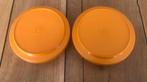 2 Tupperware schaaltjes/bordjes diameter 17 cm, Ophalen of Verzenden, Zo goed als nieuw