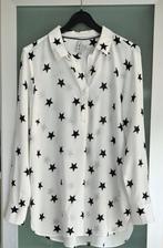Blouse Miss Etam marinelook maat L, lange mouw. Als nieuw., Maat 38/40 (M), Wit, Ophalen of Verzenden, Zo goed als nieuw