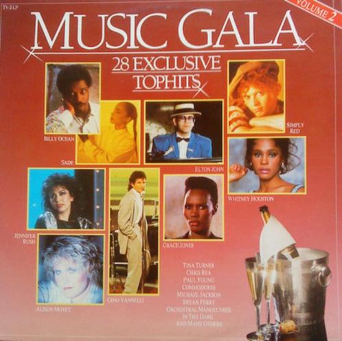 dubbel L.P. (1986) MUSIC GALA vol. 2 28 Exclusieve Tophits, Cd's en Dvd's, Vinyl | Verzamelalbums, Gebruikt, Pop, 12 inch, Ophalen of Verzenden