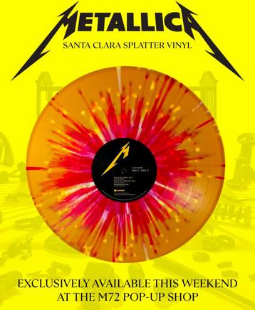 Metallica 72 seasons Santa Clara Splatter Vinyl Gesealed beschikbaar voor biedingen