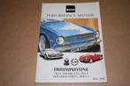 Triumphtune [o.a. Triumph Spitfire] - Performance Manual, Ophalen of Verzenden