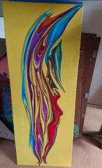 Modern abstracte schilderij op canvas 120x45cm, Ophalen