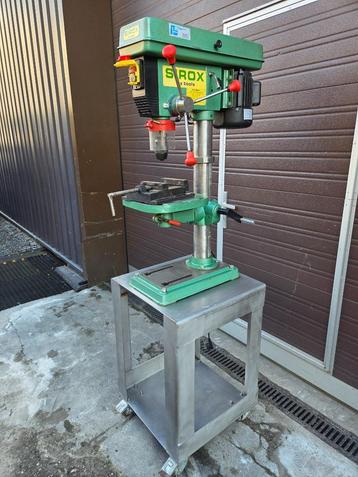 Kolomboormachine Sirox CH 5 op een zware RVS onderstel beschikbaar voor biedingen