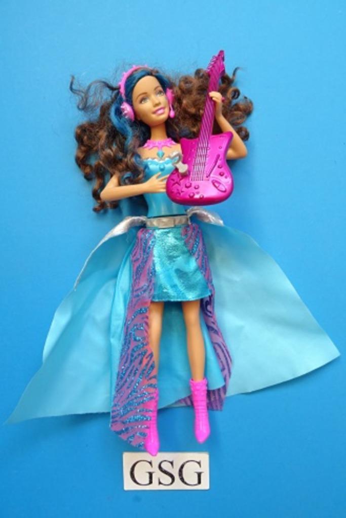 Barbie popster Erica met muziek nr. 1186-02, Kinderen en Baby's, Speelgoed | Overig, Zo goed als nieuw, Meisje, Ophalen