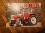 tractor folder Steyr 8090, Boeken, Ophalen of Verzenden, Zo goed als nieuw