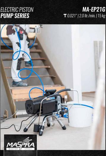 Maspra EP21G spraypack, Graco, Wagner, verfpomp, Airless beschikbaar voor biedingen