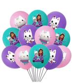 Nieuw !!  Set met 9 Gabby's Dollhouse ballonnen. Versiering, Ophalen of Verzenden, Nieuw, Versiering, Verjaardag