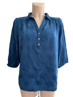 Fabienne Chapot shirt blauw L, Blauw, Maat 42/44 (L), Ophalen of Verzenden, Zo goed als nieuw