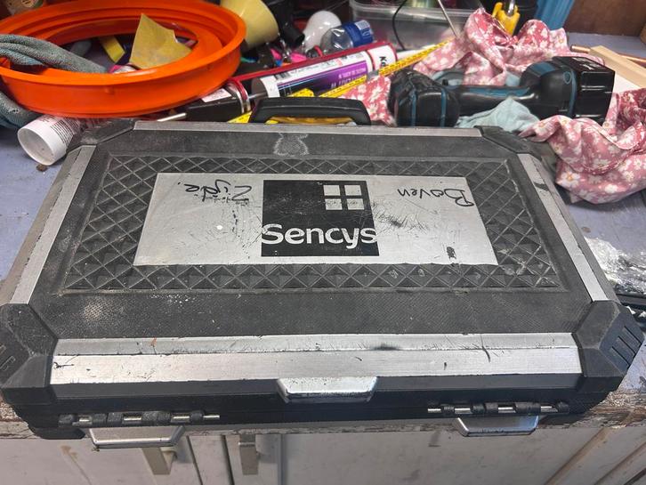 Sencys Doppendoos - Complete Set, Doe-het-zelf en Verbouw, Gereedschap | Handgereedschap, Gebruikt, Ophalen of Verzenden