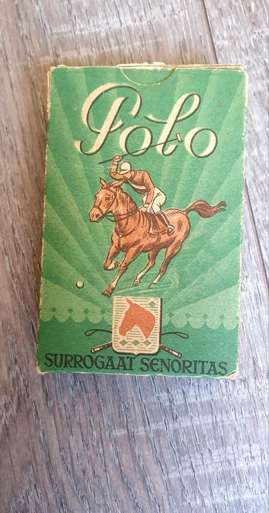 SURROGAAT SIGAARTJES Anno  1943-1945 / WW2-WO2, Verzamelen, Rookartikelen, Aanstekers en Luciferdoosjes, Gebruikt, Tabaksdoos of Verpakking