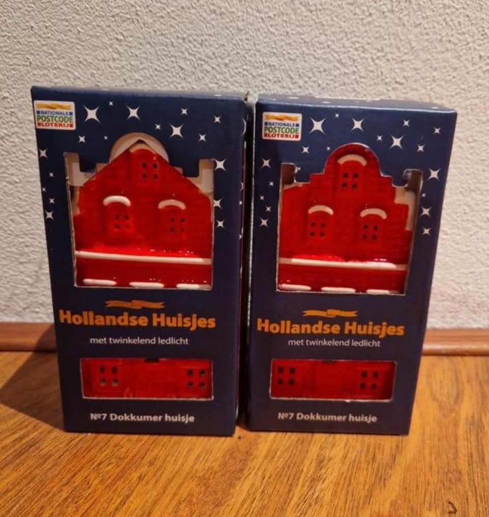 2x Hollandse Huisjes nummer 7 Dokkum nieuw in doos!, Diversen, Kerst, Ophalen of Verzenden, Nieuw