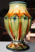 Vaas Keramiek Groen Bruin Blauw geel céramique Sampigny, Ophalen