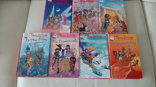 7 Boeken Van Thea Stilton o.a. De Thea sisters in Parijs, Boeken, Kinderboeken | Jeugd | 10 tot 12 jaar, Gelezen, Fictie, Ophalen of Verzenden