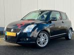 Suzuki Swift 1.6 3D Sport 2007 Zwart, Voorwielaandrijving, 1005 kg, 40 €/maand, 4 cilinders