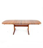 Vintage verlengbare Deense eettafel, Skovby Møbelfabrik ‘70, Teakhout, 200 cm of meer, Zo goed als nieuw, Vijf personen of meer