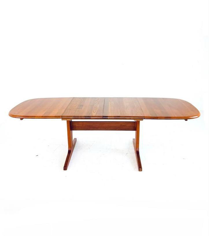 Vintage verlengbare Deense eettafel, Skovby Møbelfabrik ‘70, Huis en Inrichting, Tafels | Eettafels, Zo goed als nieuw, 50 tot 100 cm