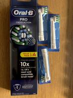 oral b cross action opzetborstels Black 4, White 3, Sieraden, Tassen en Uiterlijk, Uiterlijk | Mondverzorging, Ophalen of Verzenden