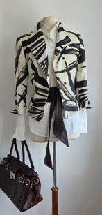 Pauw 4 linnen jasje bruin 42/44, Kleding | Dames, Bruin, Verzenden, Maat 42/44 (L), Pauw