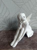 Gietijzer beeld fee / elfje, Verzamelen, Beelden en Beeldjes, Ophalen of Verzenden, Gebruikt