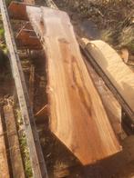 Schaaldeel boomstamtafel boomplank vensterbank INLANDS EIK, Ophalen of Verzenden, Nieuw, 250 cm of meer, Planken