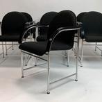7 stuks vintage stoelen, Vijf, Zes of meer stoelen, Gispen stijl, Gebruikt, Metaal