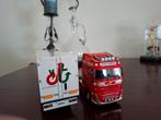 Tekno Volvo FH met oplegger van Duijn vitrine model, Ophalen of Verzenden, Zo goed als nieuw, Bus of Vrachtwagen, Tekno