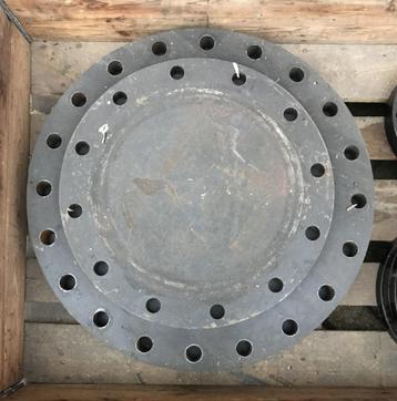 Blindflens, staal, 14" Ansi, Ø530 mm, buis Ø355 mm beschikbaar voor biedingen