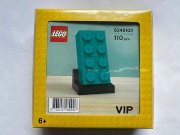 Lego 6346102 VIP Buildable 2x4 Teal Brick NIEUW beschikbaar voor biedingen