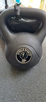 Kettlebel 20 kg in zwart, Ophalen of Verzenden, Zo goed als nieuw, Kettlebell