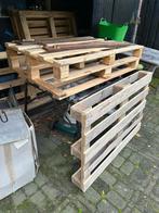 8 pallets, europallets, Doe-het-zelf en Verbouw, Hout en Planken, Ophalen, Gebruikt, 25 tot 50 mm, Pallet