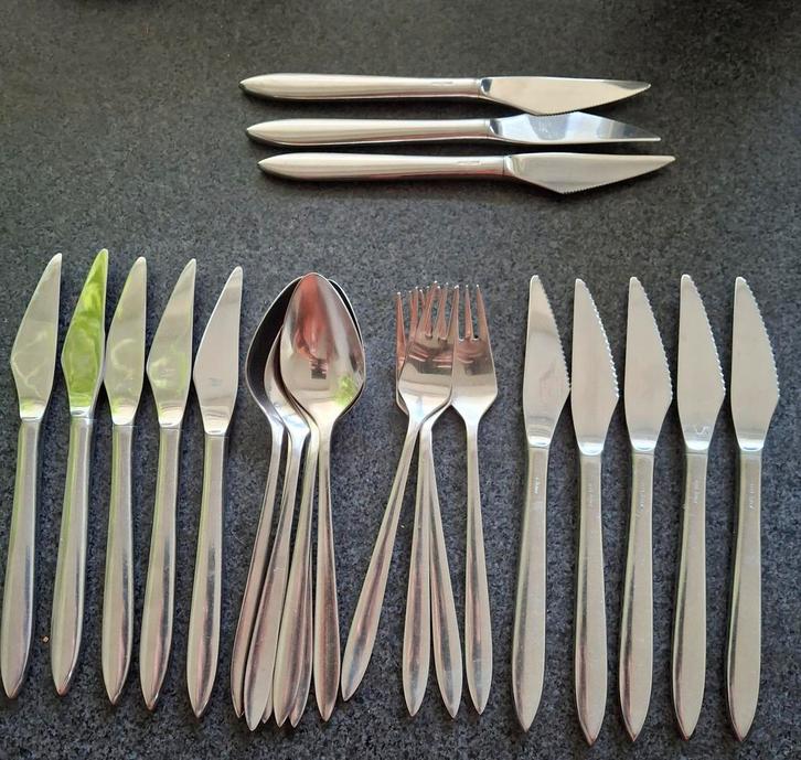 Gero Zilduro 750 Festi Bestekset - Diverse Delen, Antiek en Kunst, Antiek | Bestek, Ophalen of Verzenden