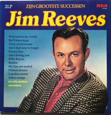 JIM REEVES 2 LP: ZIJN GROOTSTE SUCCESSEN beschikbaar voor biedingen