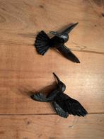 Zwarte glimmende ijsvogel kersthangers, Ophalen of Verzenden, Nieuw