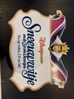 Disney reclame bord karton sneeuwwitje, Ophalen of Verzenden, Gebruikt, Reclamebord