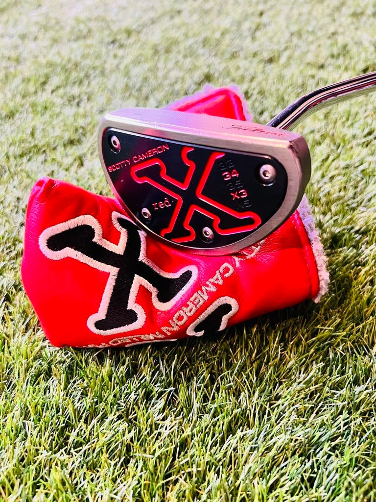 Scotty Cameron Red X3 34" Putter, Overige merken, Titleist Scotty Cameron, Ophalen of Verzenden, Zo goed als nieuw