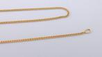14k Gouden Ketting Cubaanse Gourmetschakel 42 cm (verkocht), Jw, In fo@juwelenwereld.nl, Verzenden, Nieuw