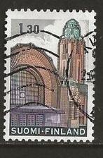 Finland 3, stationsgebouw, Verzenden, Finland, Gestempeld