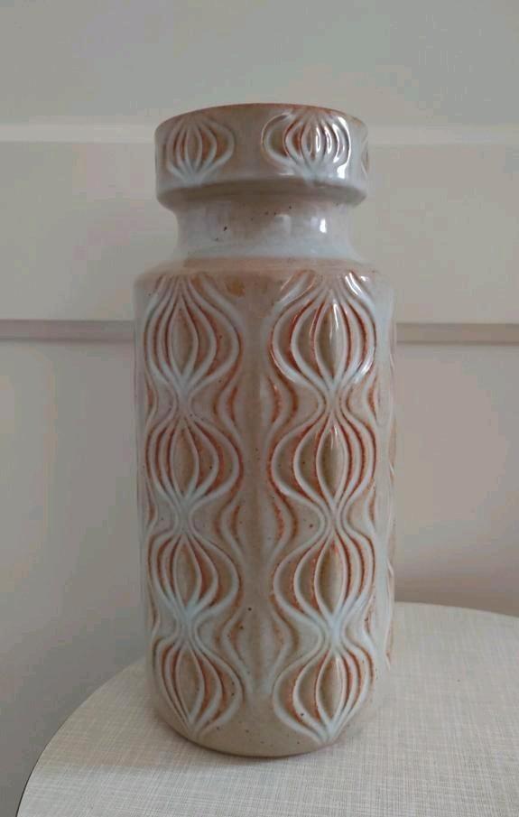 Scheurich vaas 285-23 West Germany vintage vaas, Huis en Inrichting, Woonaccessoires | Vazen, Gebruikt, Overige kleuren, Minder dan 50 cm