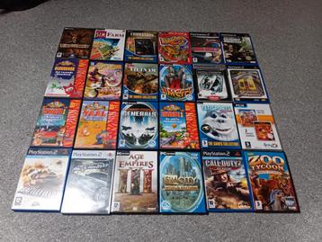 Pc en playstation 2 games beschikbaar voor biedingen