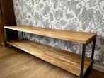 industrieel meubel / kast / sidetable 52 x 180 x 44 cm, Huis en Inrichting, Tafels | Sidetables, Ophalen, Zo goed als nieuw, Rechthoekig
