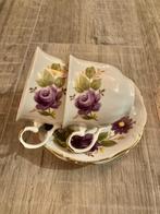 Vintage antieke kop en schotels Winterling Bavaria kopjes 2x, Antiek en Kunst, Ophalen of Verzenden