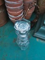 Oude parfumfles mooi hoekig originele dop gesl +-15H Miekje, ., Ophalen of Verzenden, Zo goed als nieuw, .