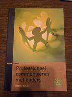 Professioneel communiceren met ouders, Ophalen of Verzenden, Zo goed als nieuw, HBO, Tonnis Bolks