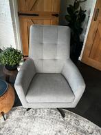 Grijze fauteuil - Stijlvol en comfortabel!, Huis en Inrichting, Ophalen, Minder dan 75 cm, Nieuw, Stof