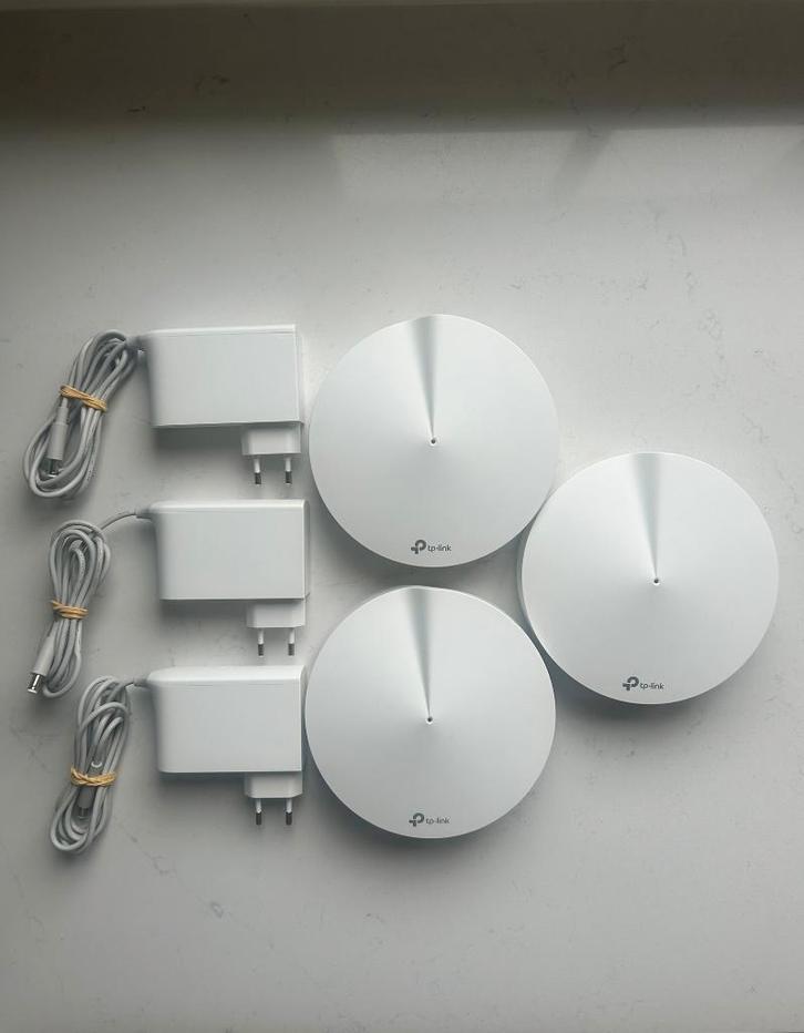 3 x TP-Link Deco M9 Plus, Computers en Software, WiFi-versterkers, Zo goed als nieuw, Ophalen of Verzenden