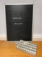 Groot vintage letterbord, Ophalen, Gebruikt, -, -