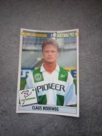 Panini sticker Voetbal 92. Speler Claus Boekweg FC Groningen, Sticker, Zo goed als nieuw, Verzenden