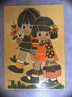 houten puzzel, Ophalen of Verzenden, 10 tot 50 stukjes, Gebruikt