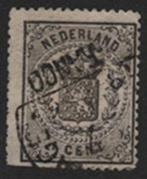 14 gebruikt ( Rijkswapen 1869-1871 wapenzegel Cat. € 100,-), Postzegels en Munten, Postzegels | Nederland, Verzenden, T/m 1940