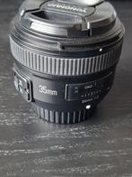 Yongnuo 35mm f/2 Lens - Zo goed als nieuw!, Ophalen of Verzenden, Zo goed als nieuw, Standaardlens